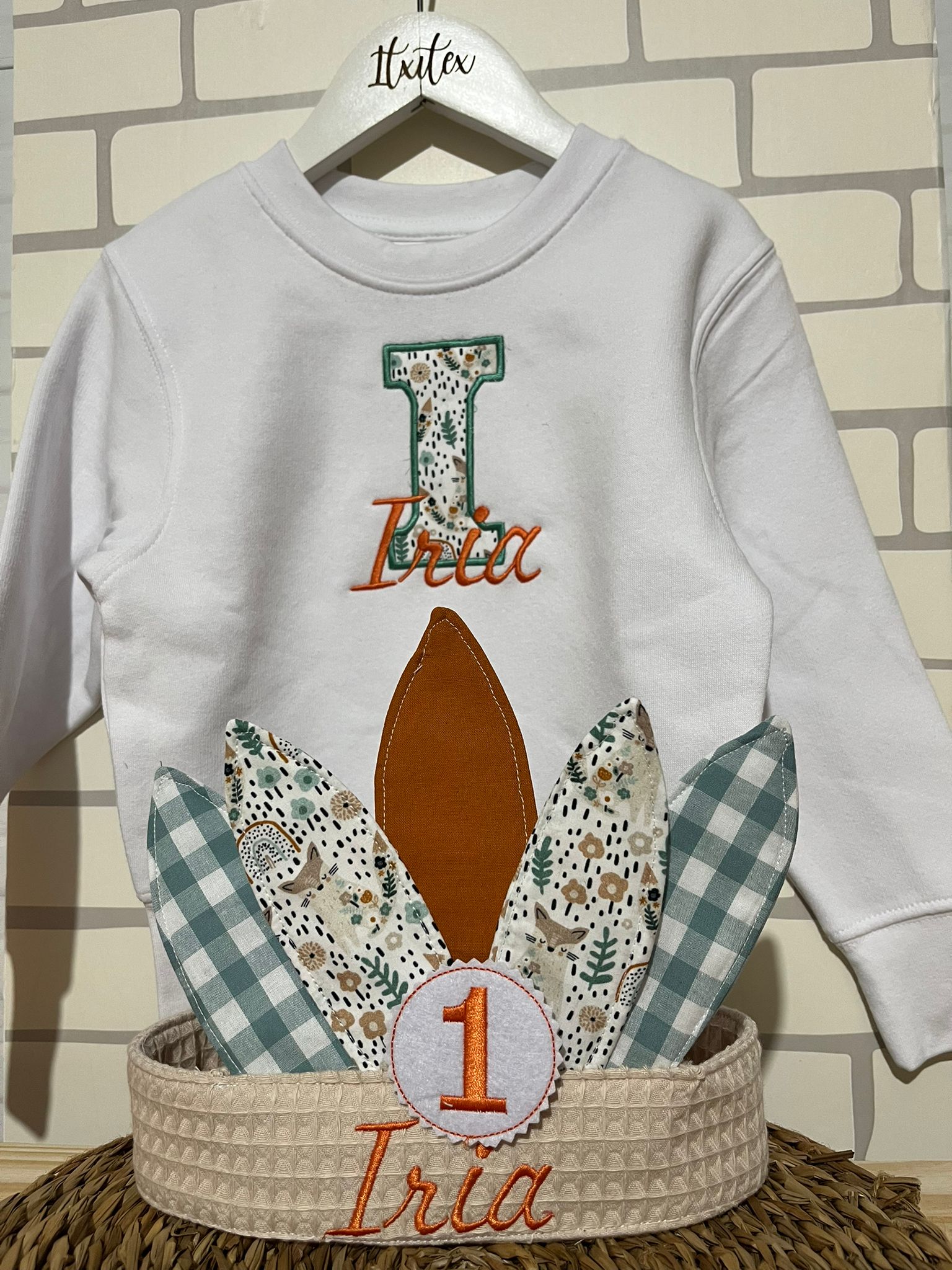Pack corona cumpleaños con sudadera
